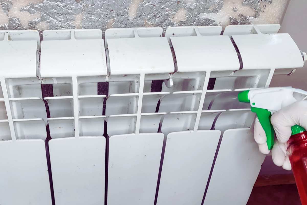 Polvere e sporcizia, come pulire il termosifone in ghisa