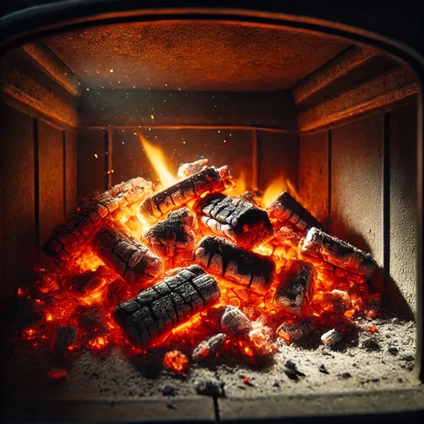 quanto dura il calore delle braci delle stufe a legna