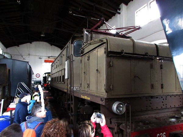 rimessa storica locomotive tirano