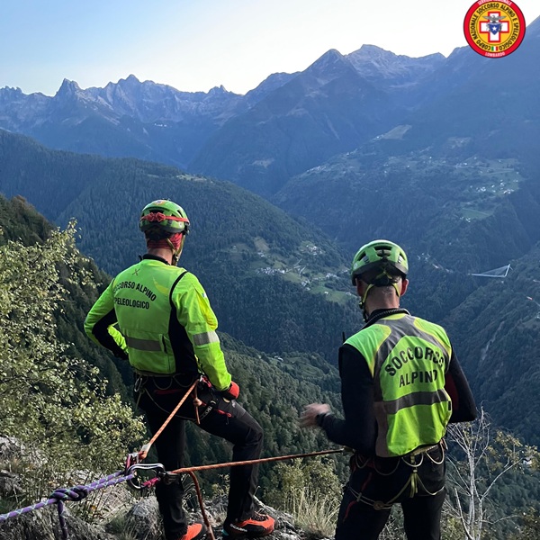 si perde in quota a bema cercatore di funghi recuperato con l'elicottero