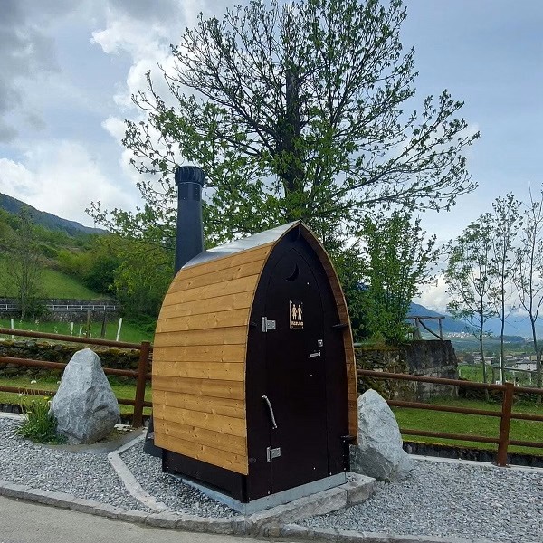 sul mortirolo una toilette green per ciclisti