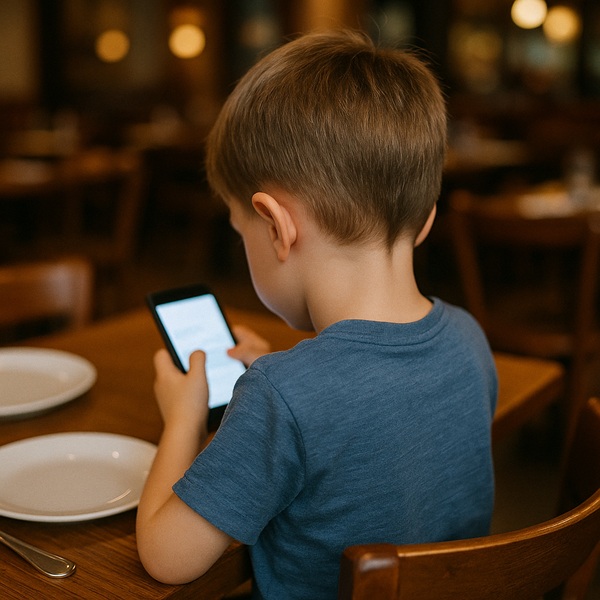 un’infanzia rubata da uno schermo