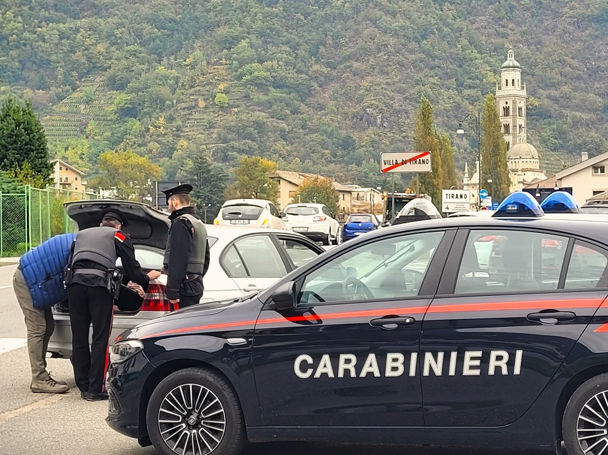 Arresti a Bormio e Tirano per furti e reati contro il patrimonio