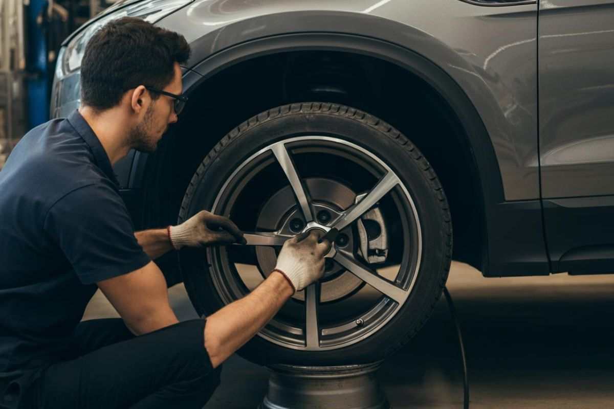 Cerchi automobile, riparazione