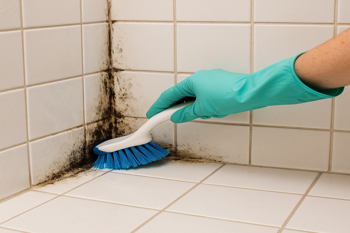 Come eliminare la muffa nella doccia