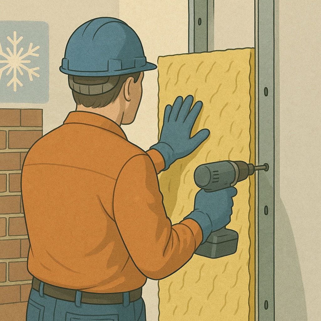 Come isolare la parete interna dal freddo Isolamento parete interna freddo