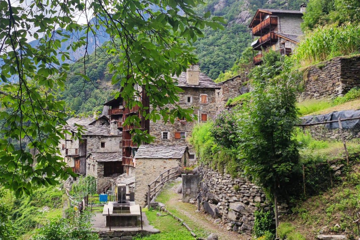 Borgo alpino fiabesco