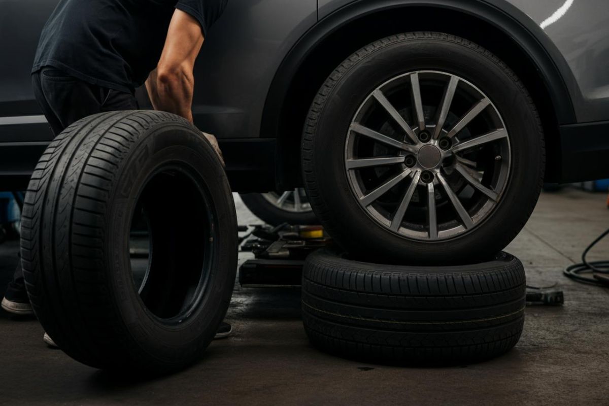 Cambio gomme auto, strumento