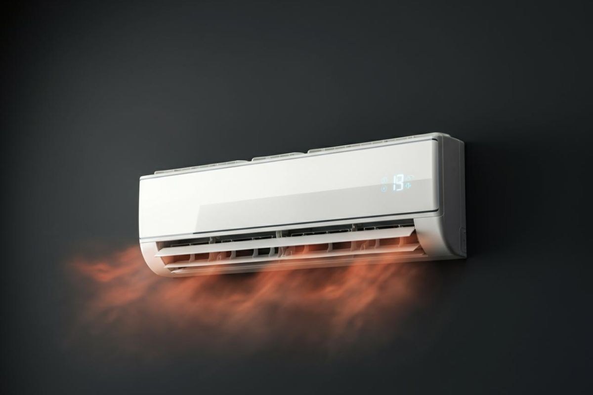 Climatizzatore aria calda Il climatizzatore e l'aria calda