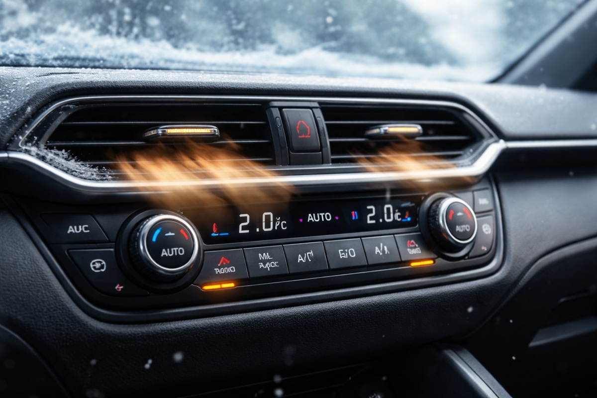 Climatizzatore auto inverno