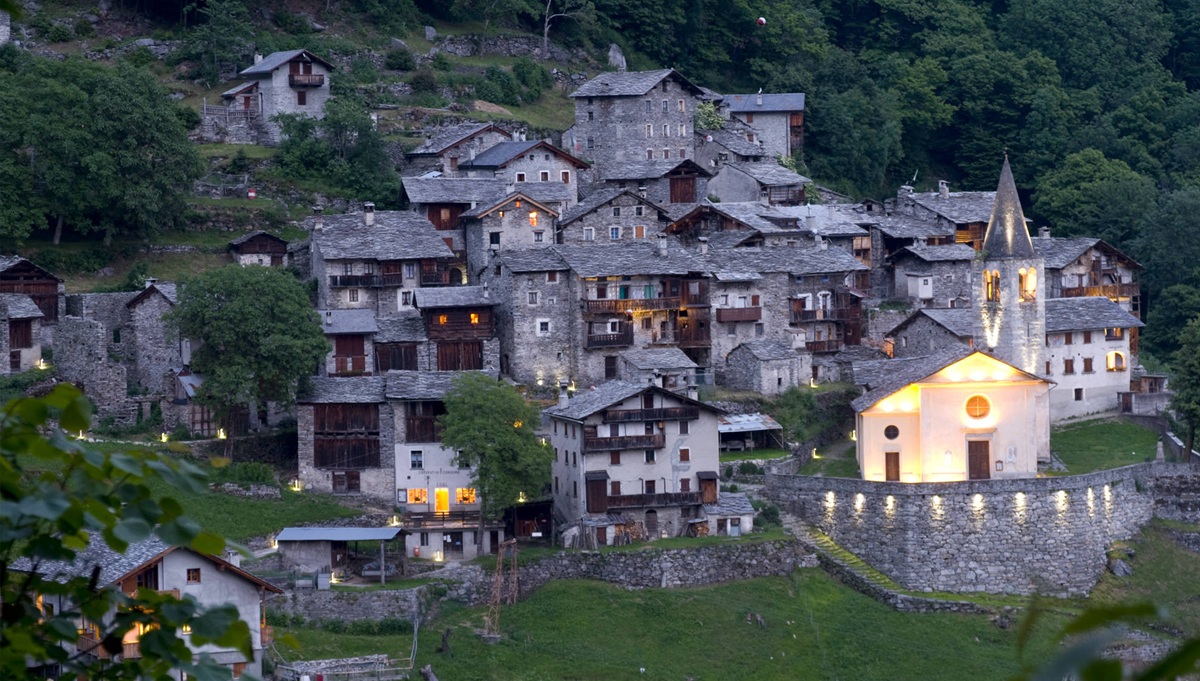 Il borgo medievale della Valchiavenna
