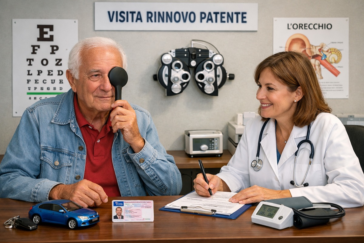 Rinnovo patente visita gratis