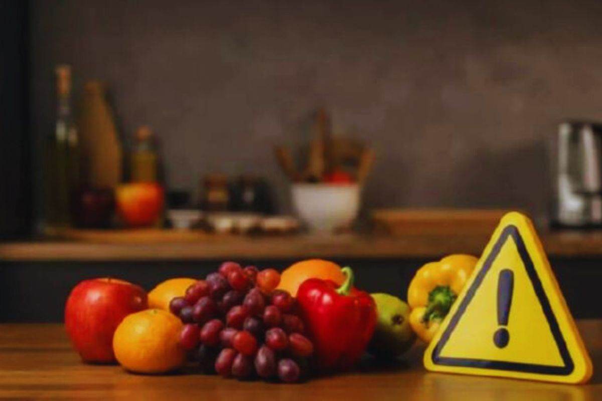 il rischio di pesticidi in frutta e verdura