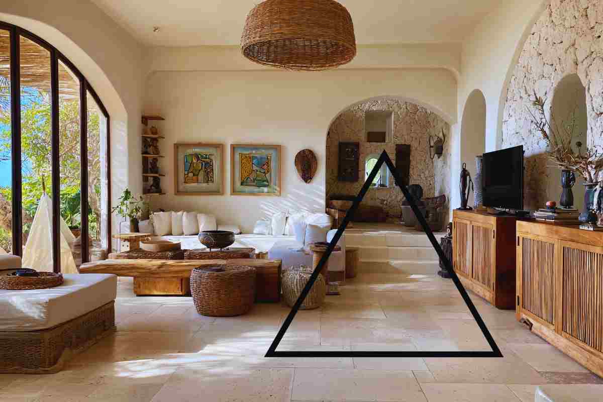 arredamento e regola del triangolo