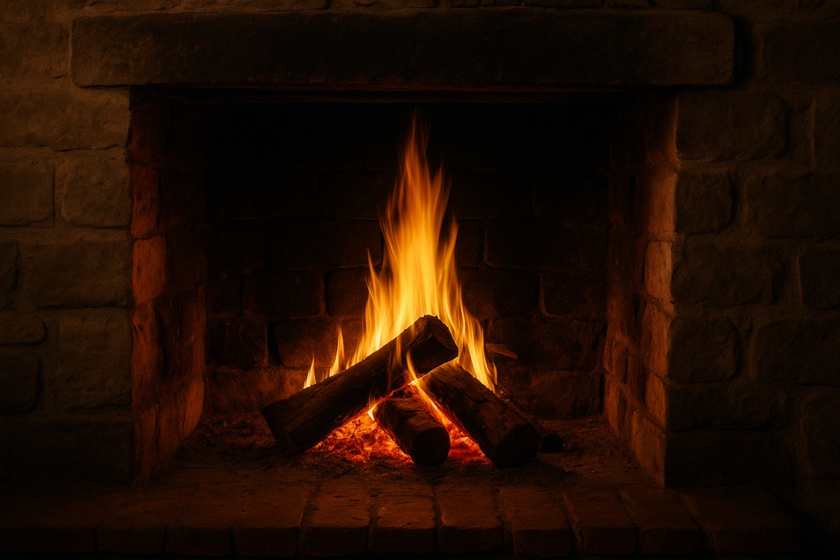 fuoco pulizia camino