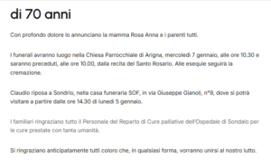 necrologi valtellina