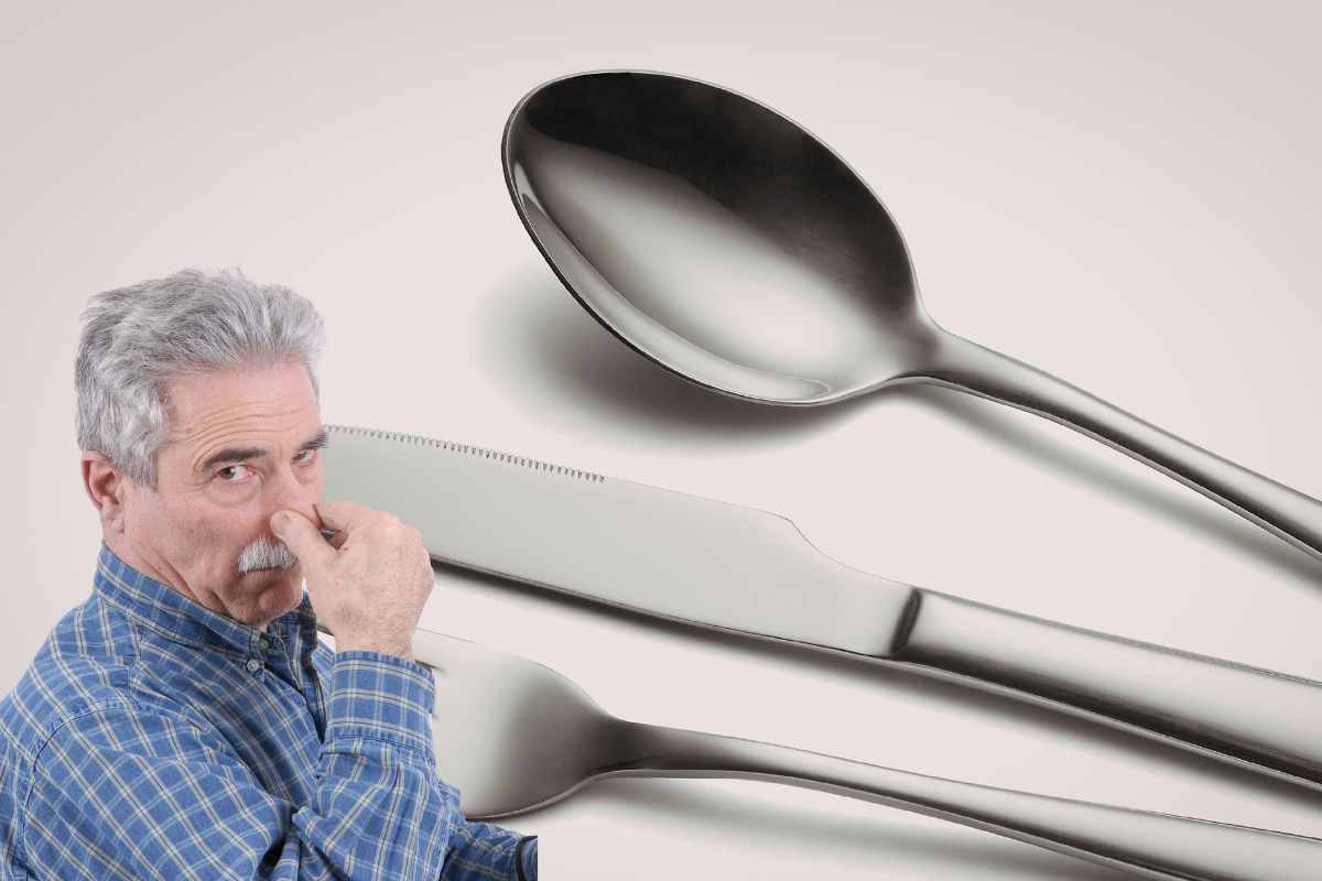 Odore di uovo sulle posate, l'unico rimedio efficace non è il detersivo