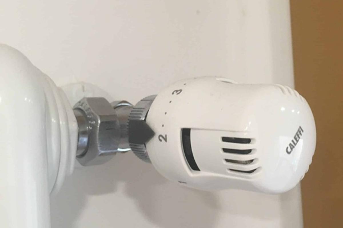 termosifoni spenti stanze vuote