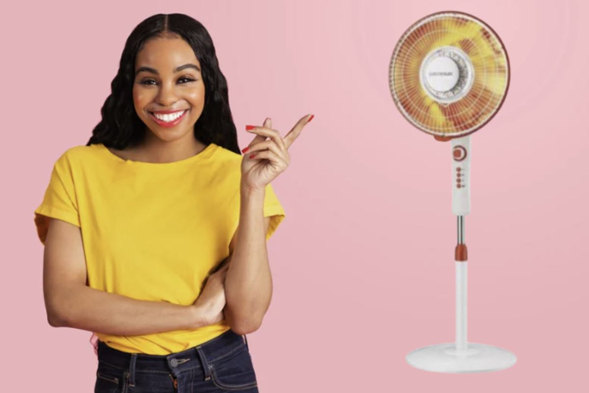 l ventilatore che scalda é stato progettato per migliorare la circolazione del calore