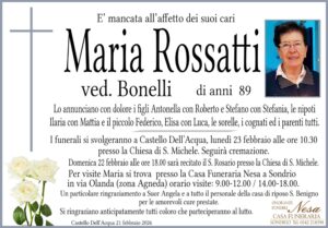 necrologi 23 febbraio