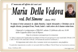 necrologi 23 febbraio