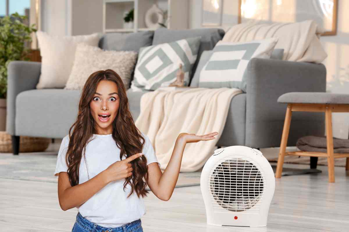 La stufa elettrica super silenziosa che scalda in 5 minuti