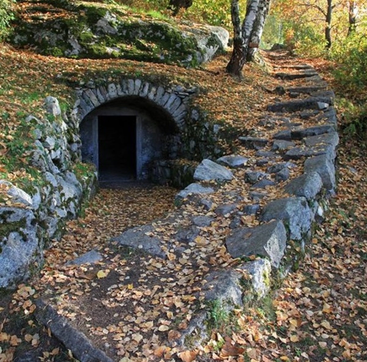 Raggiungibile solo a piedi