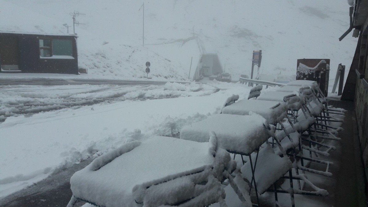 nevica a Livigno