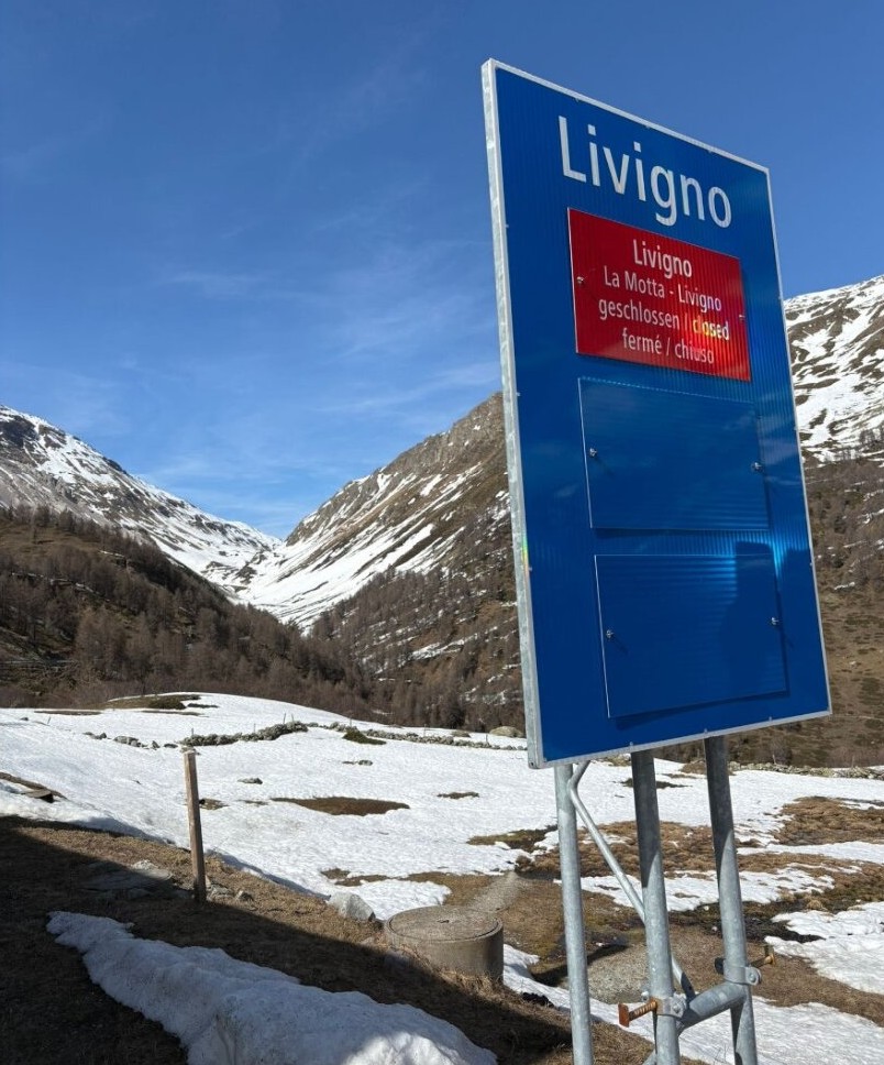 Quando apre passo Forcola