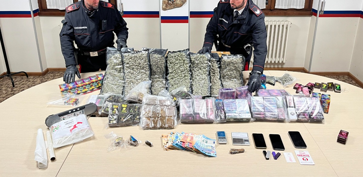 Studente 22enne preso con droga per 400mila euro