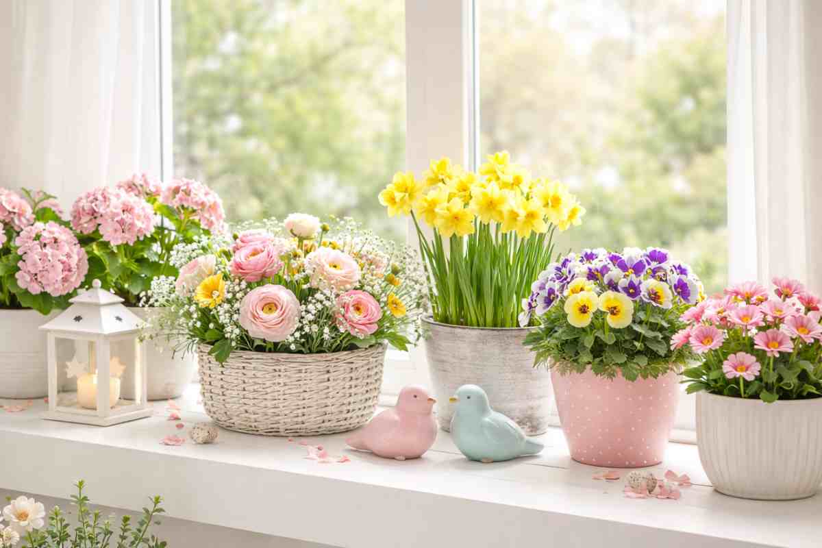 fiori davanzale Effetto luxury a meno di 1 euro salotto eurospin