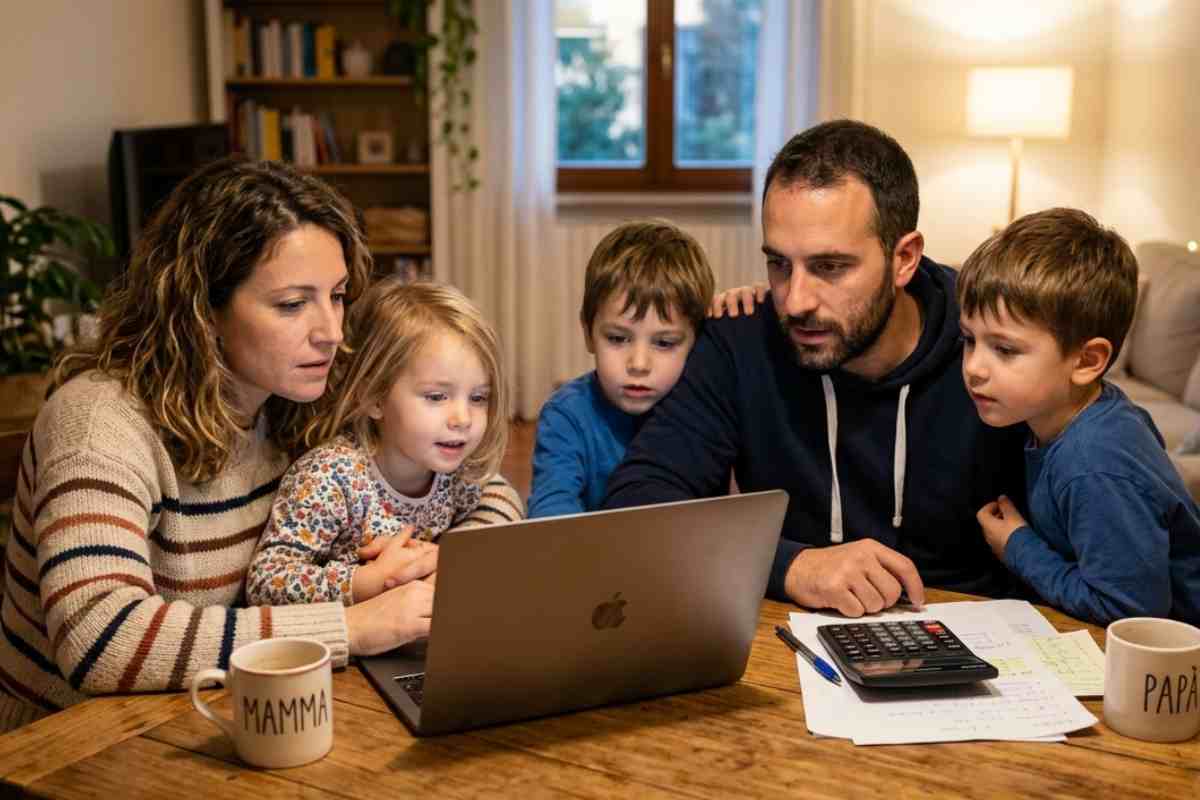 genitori figli Bonus figli 1000 euro, attenzione errore