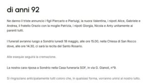 necrologi sondrio