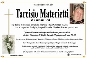 necrologi 8 luglio