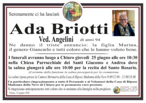 necrologi 8 luglio
