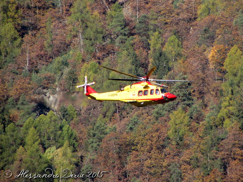 grandine in Val Masino