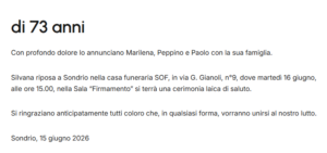 necrologi 8 luglio