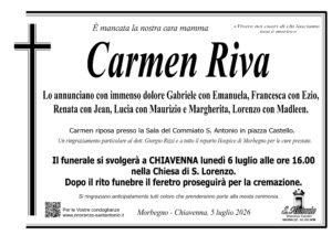 necrologi 8 luglio