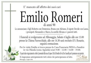 necrologi 8 luglio