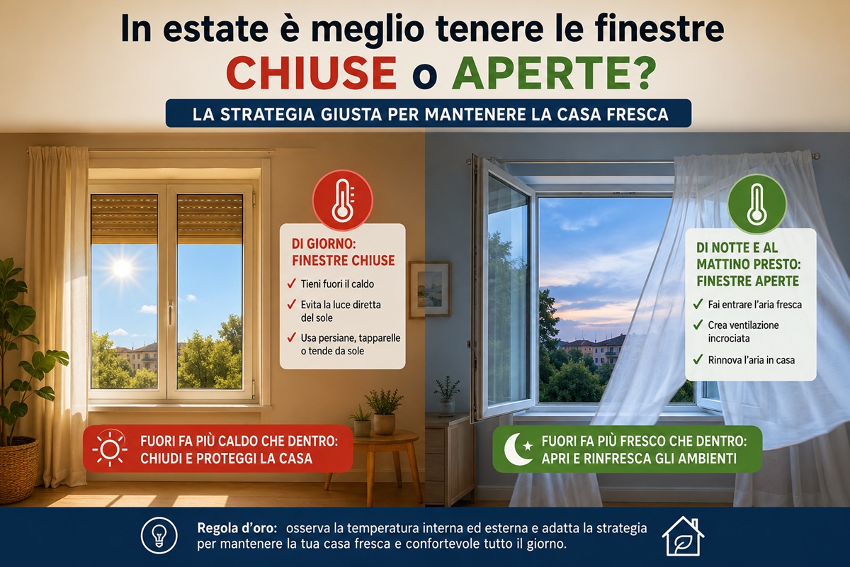 Finestre in estate