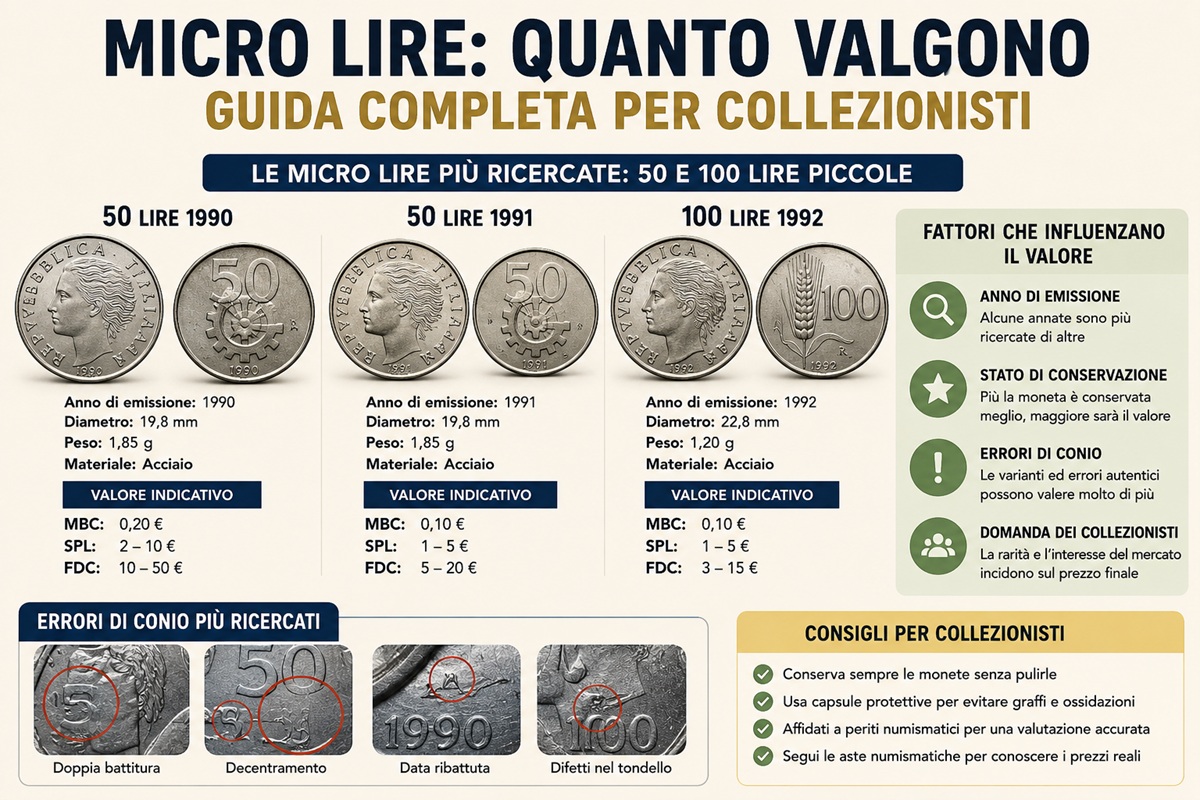 Lira micro quanto vale