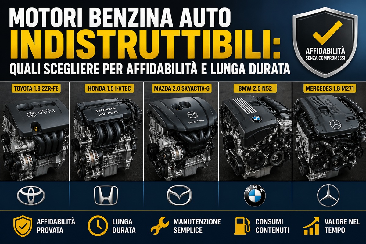 Motori benzina auto