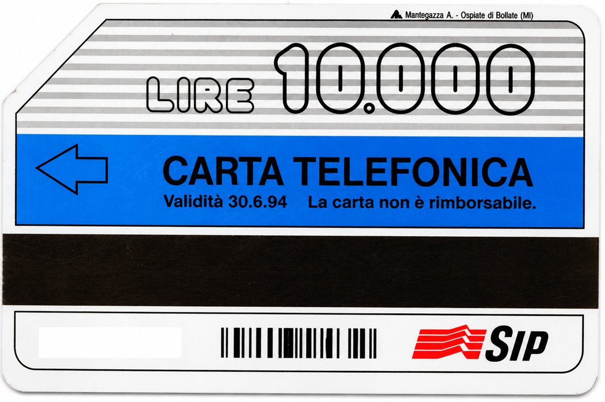 Vecchie schede telefoniche