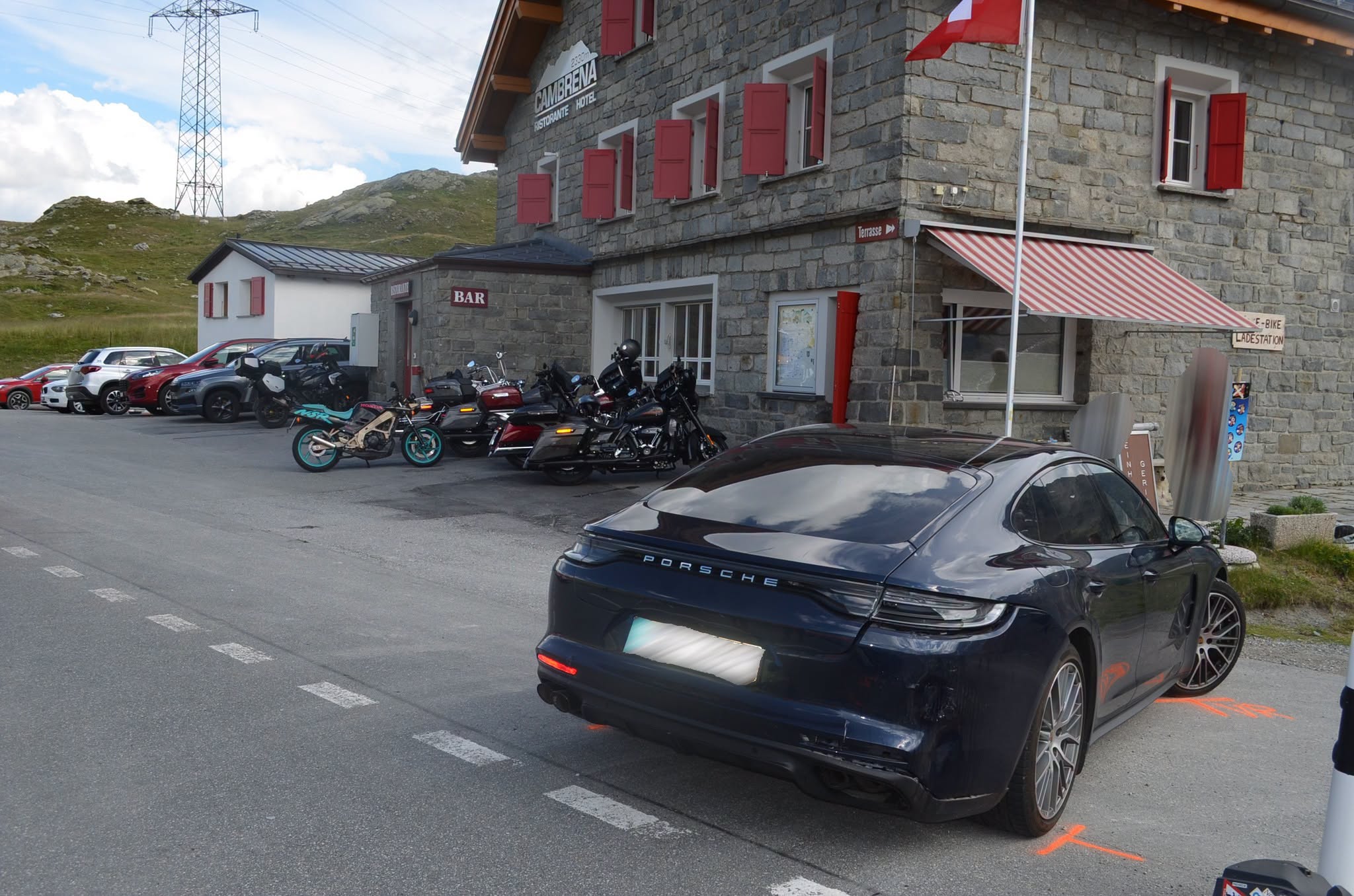 auto sul Bernina