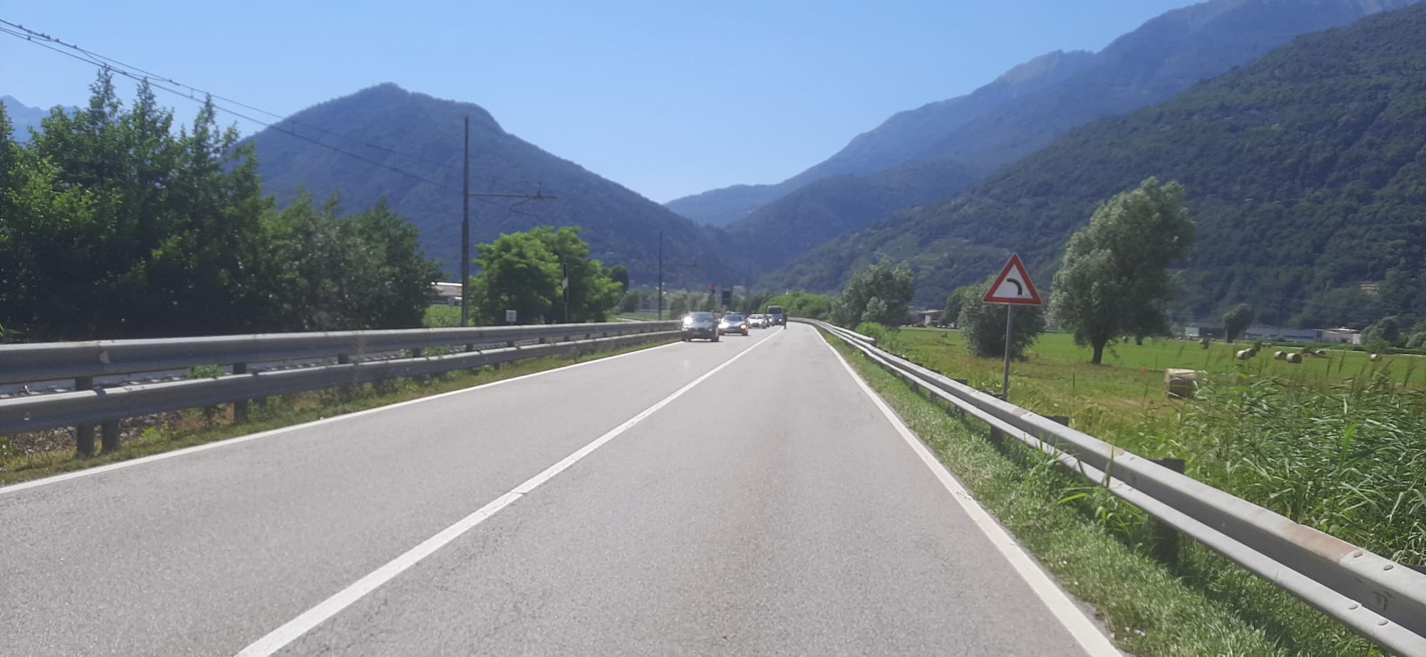 traffico valtellina statale 38 ardenno