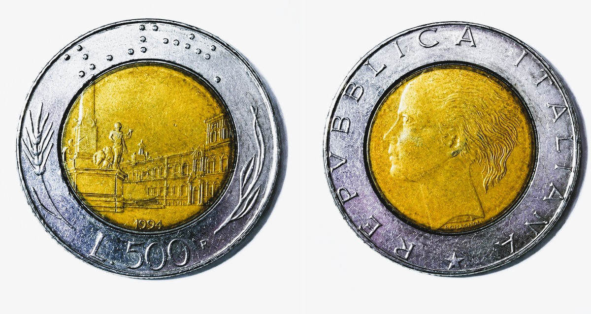 Moneta da 500 lire
