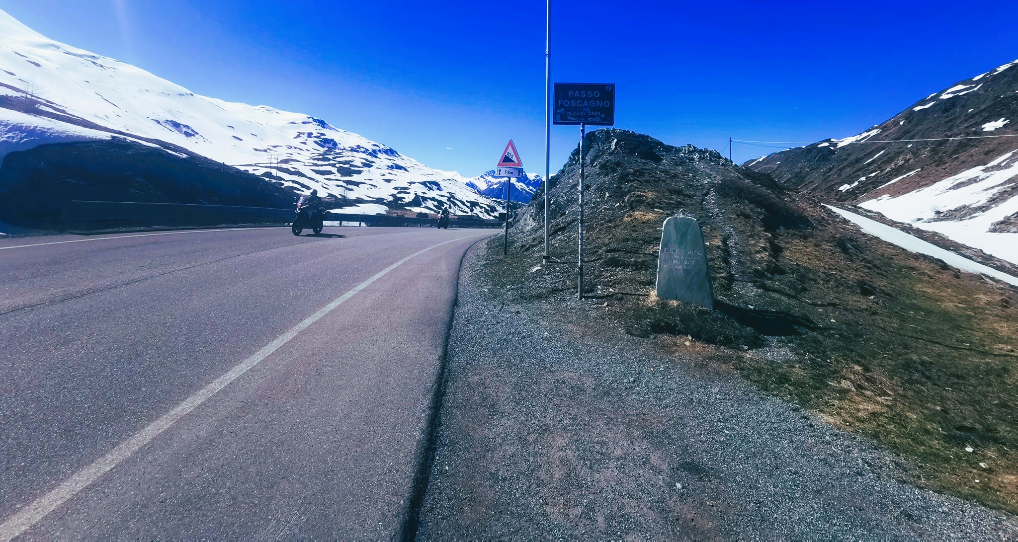 Passo Foscagno in bici