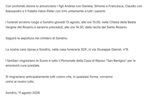 necrologi 29 agosto necrologi valtellina