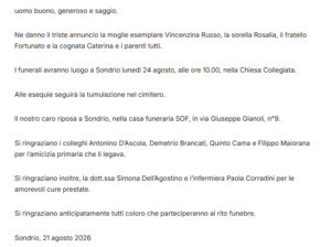 necrologi 29 agosto necrologi valtellina