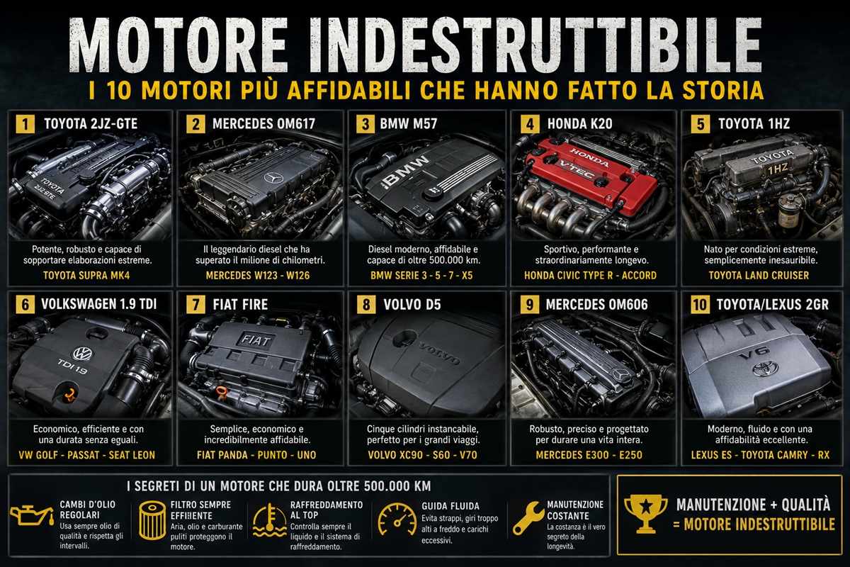 motore indistruttibile